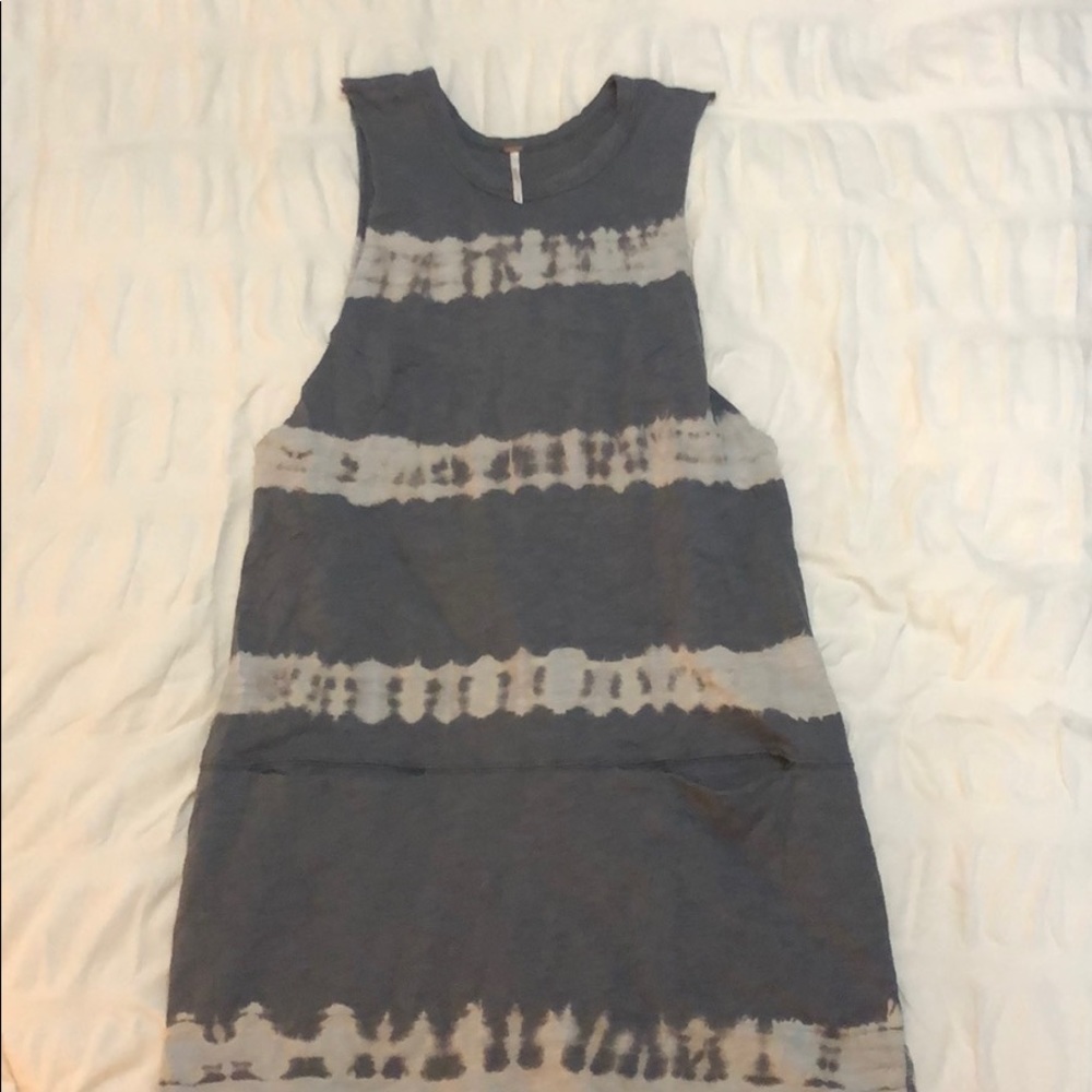 Free People tie dye tank dress